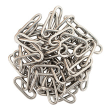 Kjetting langlenket rustfritt stål Ø3 mm x 2 meter